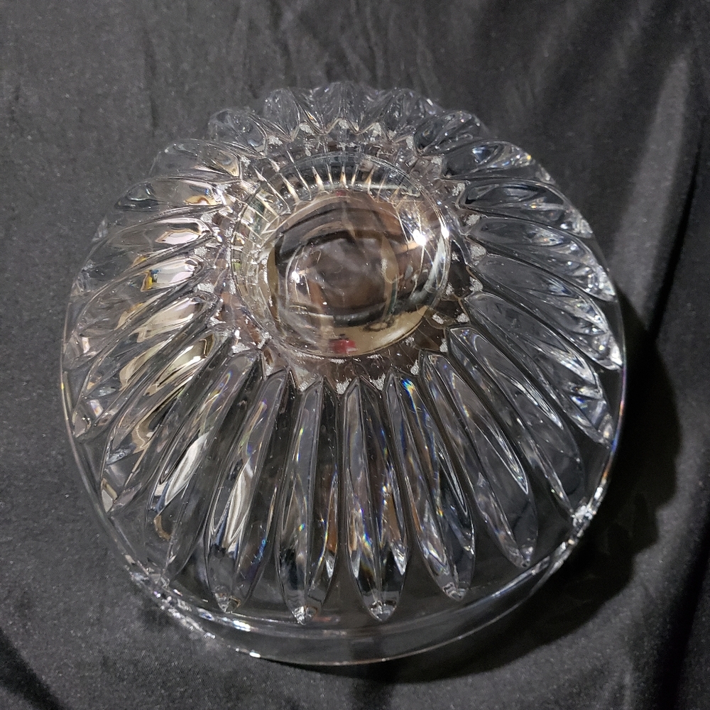 Large crystal bowl - Picture 8 of 9